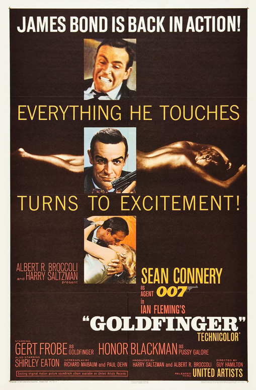 Affiche du film Goldfinger