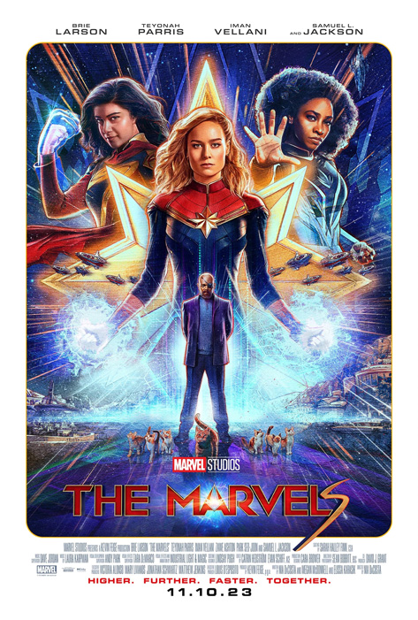 Affiche du film The Marvels