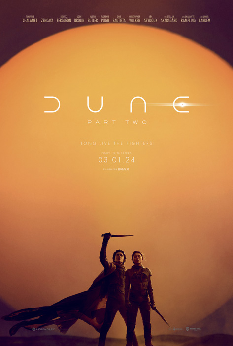 Affiche du film Dune, Deuxième Partie